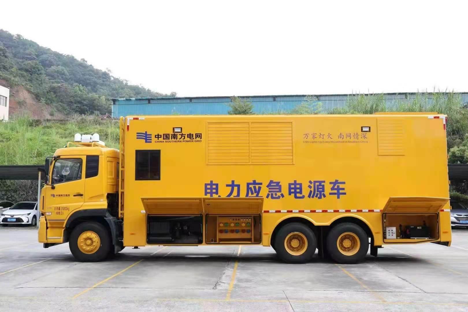 杂多安康大型柴油发电机发电车UPS电源出租租赁